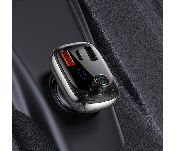 Baseus Transmiter FM S-13 Car Bluetooth MP3 Player - 1306173 - zdjęcie 9
